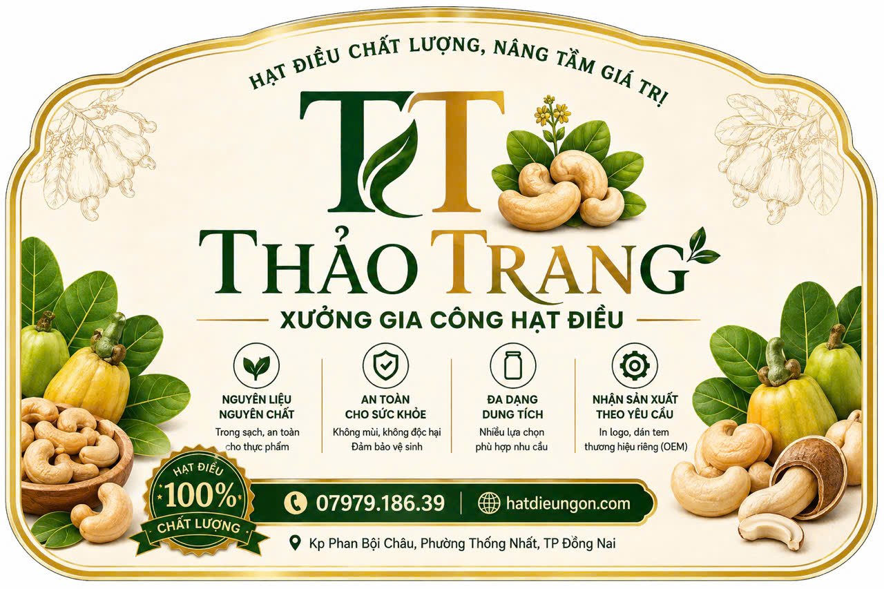 Top 6 nơi mua hạt điều ở Đồng Nai thơm ngon, đảm bảo vệ sinh