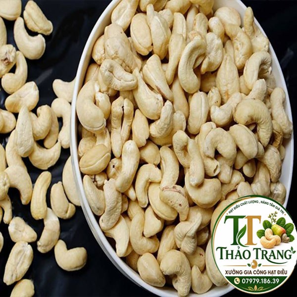 Hạt điều tươi bóc vỏ 500g (dành làm sữa hoặc nấu ăn)