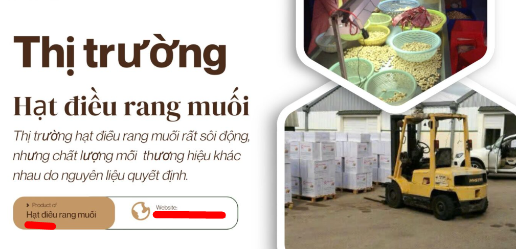 Thị Trường Hạt Điều Rang Muối “Cạnh Tranh Khốc Liệt”