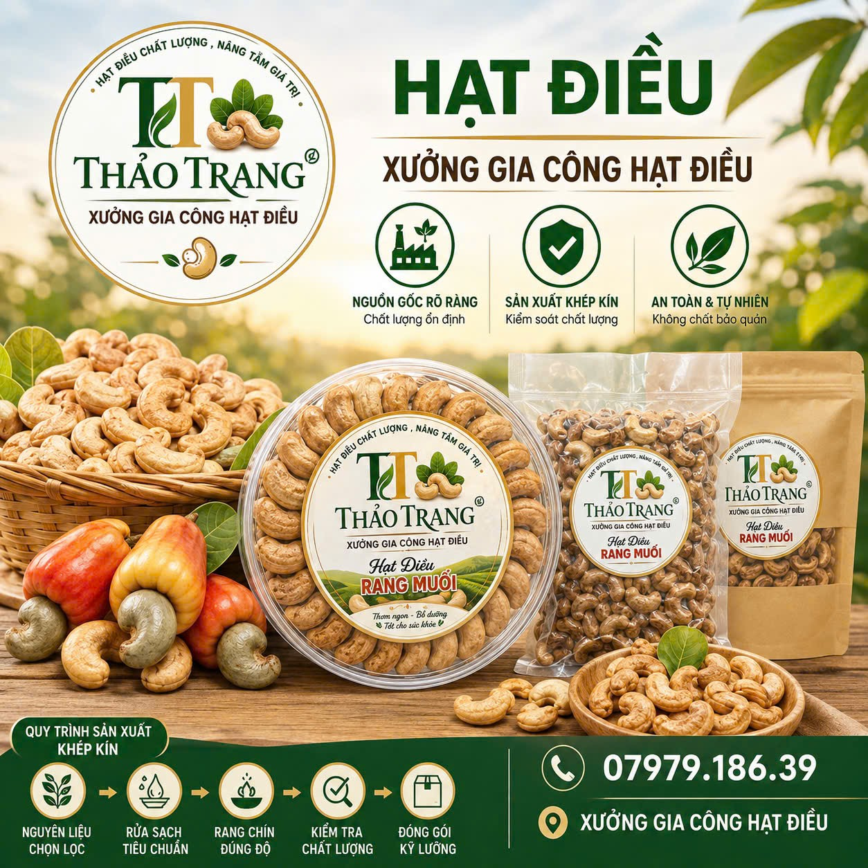 Bật Mí 3 Cách Chọn Hạt Điều Việt Nam Thơm Ngon